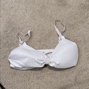 Elegant White Women's Bralette